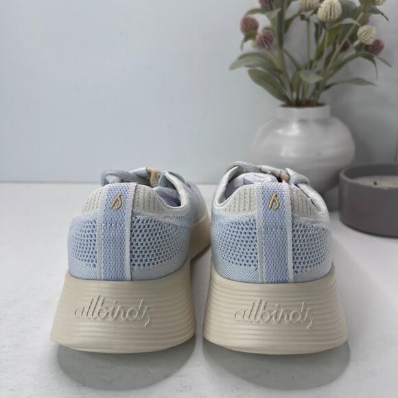 Allbirds Tree Runner Go Sneakers Comfort Knit Lace Up Shoes Light Blue Mens 10.5 main image 6